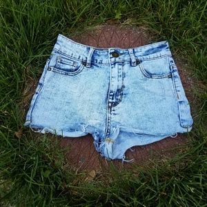 Bullhead Shorts Super High Rise Shorty